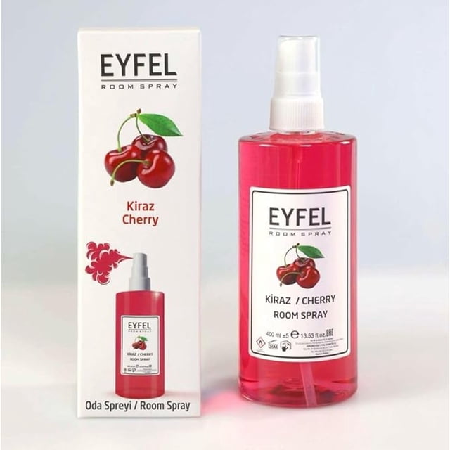 Spray de habitación EYFEL con aroma a cereza (KİRAZ), 400 ml
