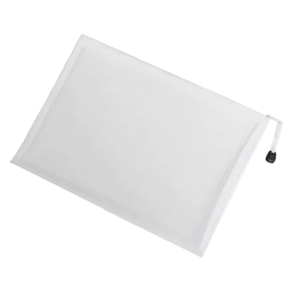 Clear Visibility Storage Pouches with Reinforced Zippers, Portable Mesh Organizers for Kids Blocks & Craft Supplies