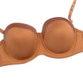 thumbnail image 3 of Women Strapless Bra Plus size 34-44D Half Cup Multiway Balconette Bra with Straps Figure Minimizer Support Bra, 3 of 5