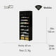 thumbnail image 5 of Closet Zapatera STAY ELIT Minimalista Armario Organizador Multifuncional Negro 27 pares 9 niveles, 5 of 5
