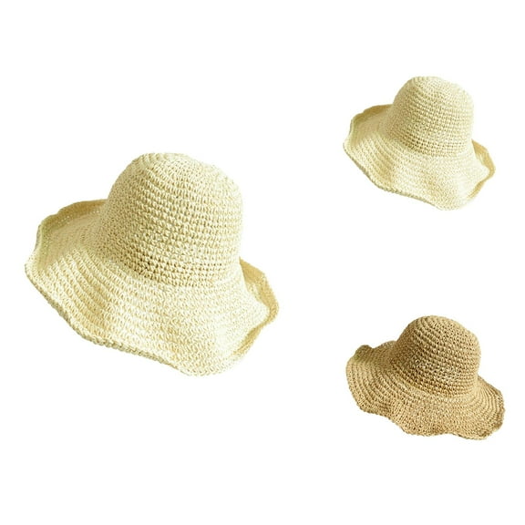 UV Protection Wide Brim Straw Sun Hat for Women – Packable Beach Hat for Hiking, Outdoor Fun & Travel, Comfortable & Stylish Design for Full Sun Protection Outdoors