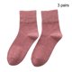 thumbnail image 4 of Sonducket Calcetines tobilleros Medias lisas Calentador de piernas de color sólido Calcetín largo universal Calcetería Ropa diaria Fiesta de Medias Rosado, 4 of 6