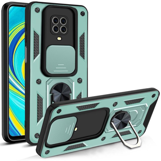 Para Xiaomi Redmi note 9S 9 10 pro max 11 Funda Camuflaje Soporte magnético para automóvil Anillo Armadura a prueba de golpes para Redmi note 9 Contraportada Tan Jianjun unisex