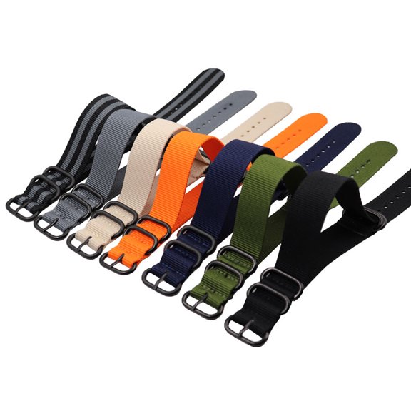 MLINS Fit Nylon Canvas Watch Strap Replacing Band Miss Man