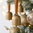 thumbnail image 5 of Kojanyu Christmas Bells, 6 Pack Decorative Metal Bells with Jingle Sounds for Xmas Tree Wreath Garland Ornament Holiday Home Wall Hanging., 5 of 6