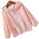 thumbnail image 4 of Abrigo para niños Chaqueta con capucha de algodón con protección solar para bebé niña niño, rosa, 100 cm Speravity AP001415-11, 4 of 7