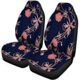 thumbnail image 2 of FMSHPON Set of 2 Car Seat Covers William Middle Ages Floral Vintage Pattern Morris Abstract Antique Universal Auto Front Seats Protector Fits for Car,SUV Sedan,Truck, 2 of 5