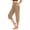 Khaki, variant on Pull On Capris for Women Dressy Casual Stretch Lightweight Capri Elastic High Waist Lounge Pants 2026 Summer (Khaki, L)