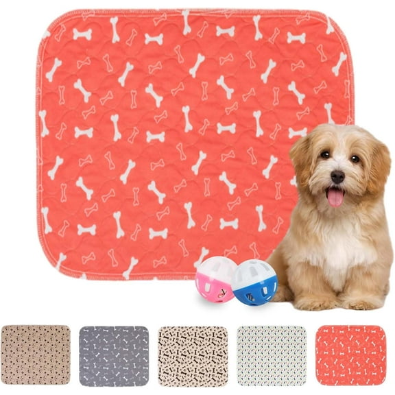 PuppyPad Pee Pads, Reusable Puppy Pads with Pheromones, Washable Pee Pads for Dogs & Cats, Durable Leak-Proof & Anti-Slip Pet Training Pads for Home & Travel (C, X-Small)