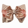 thumbnail image 2 of Meidiya Bling Hairpin Bows Large Big Sparkly Glitter Sequin Bows Alligator Hair Clips for Baby Girls Toddlers Kids Children Teens, 2 of 8
