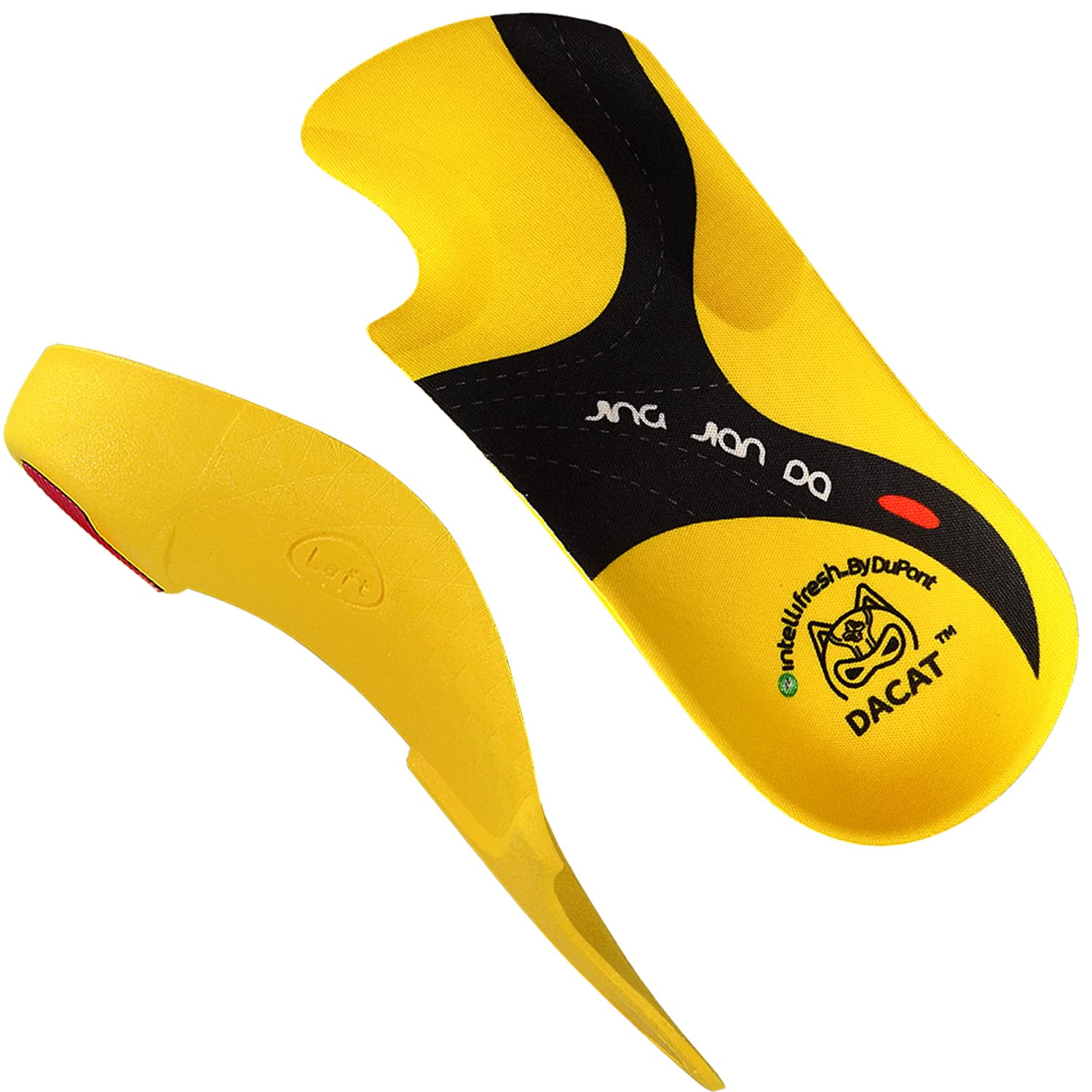 DACAT 3/4 High Arch Support Inserts // Relieves Bunions, Plantar