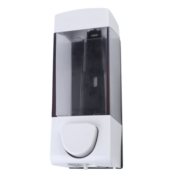 IBASETOY 1Pcs Soap Liquid Bottle White ABS Detachable Lid Wall Mounted for Bathroom Supplies