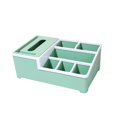 thumbnail image 4 of sostenedor del tejido Caja De Pañuelos Caddy Contenedor Multifunción Para Tocador Escritorio Verde Claro Magideal sostenedor del tejido, 4 of 7