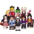 thumbnail image 1 of Set de 8 Figuras de Bloques de Anime, Personajes Héroes y Villanos, Juguetes de Construcción Detallados, Colección y Regalo, 1 of 9