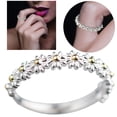 thumbnail image 6 of Fiaya Women Cute Daisy Flower Ring, Sunflower Stacking Statement Band, Daily Jewelry Accessories for Women Valentine's Jewelry Gifts, 6 of 8