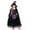 #241-Purple, variant on Cowsor Girls Medieval Tea Party Dress Victorian Era Bubble Sleeves Velvet High Waist Long Dress