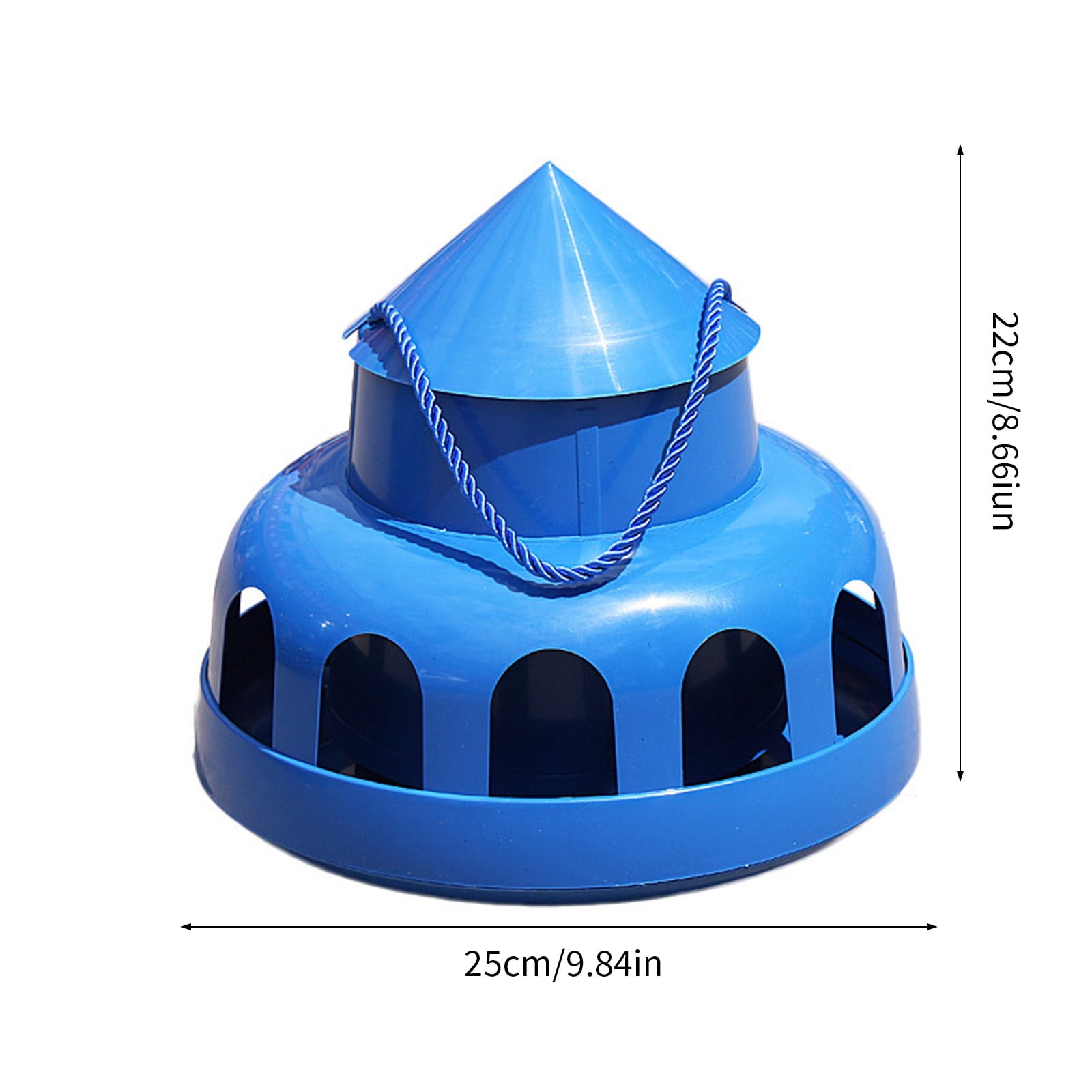 Automatic Pigeons Feed Dispenser LeakProof Bird Feeder for Efficient Feeding Reduces Waste Poultry Coops Feeding Device