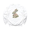 thumbnail image 7 of Ink-Printed Camo Bunny Easter Sweatshirt for Women Teens Girls Spring Pullover White Sweatshirt Adult Medium, 7 of 7