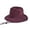 Wine, variant on Ticikt Unisex Summer Sun Protection Fisherman's Hat Breathable Light Hat,Color:Army Green