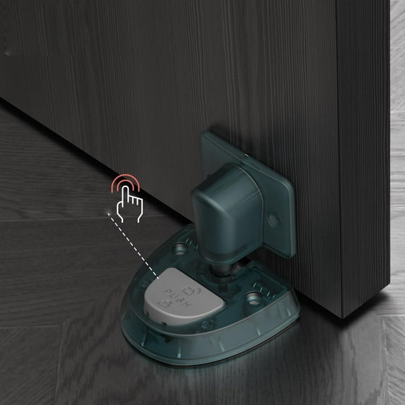 Non Magnetic Mechanical Suction Door Stopper, Windproof Door Stopper, Double-Sided Tape, Door Blocking Wall, Office Door Stopper, Bathroom Door Stopper