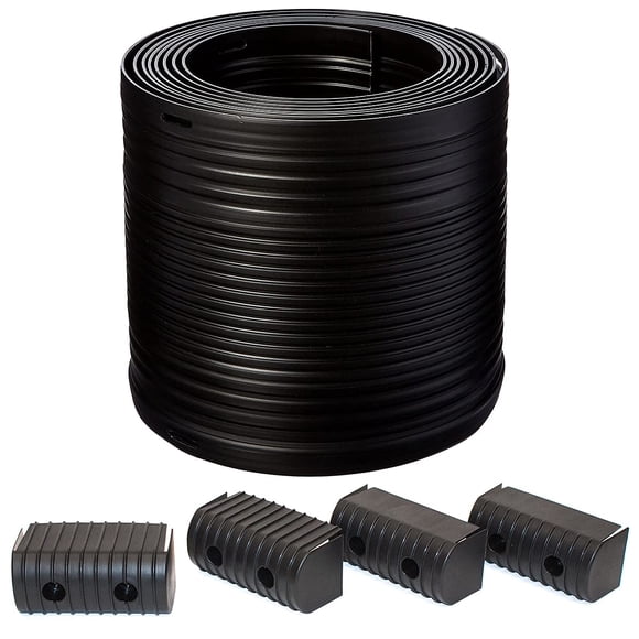 Kit de Envoltura para Bunk Caliber 23050-BK Rollo de 5 m de Largo y 5 cm de Ancho Negro