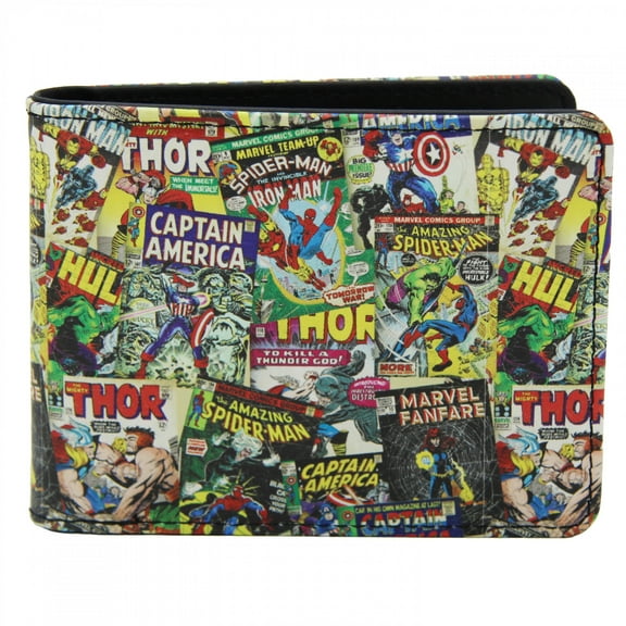 Marvel Classic Comics Slim Bi-Fold Wallet