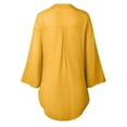 thumbnail image 4 of Blusa camisa para mujer Vestido para mujer - Blusas holgadas con botones - Blusa de poliéster de manga larga y cuello en V - Verano, sexy/casual - Tallas M a XXXL, 4 of 4