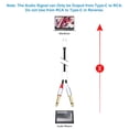 thumbnail image 3 of DQrwqpou Cable adaptador Divisor Y USB C a 6 35 mm Cable adaptador 1/4 pulgada (Tipo-C 1M), 3 of 9