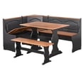thumbnail image 5 of Simple Living  Knox Nook 3-piece Dining Set Black/Walnut Painted, 5 of 5