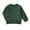 Green, variant on Hwmodou Toddler Girl Clothes Sets Toddler Kids Boy Girl Crewneck Sweatshirt Cotton Long Sleeve Solid Color Pullover Top Casual Spring Fall Clothes Activewear Clothes
