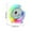 Blue, variant on PRETXORVE Colorful Running Light Usb Charging Home Desktop Fan