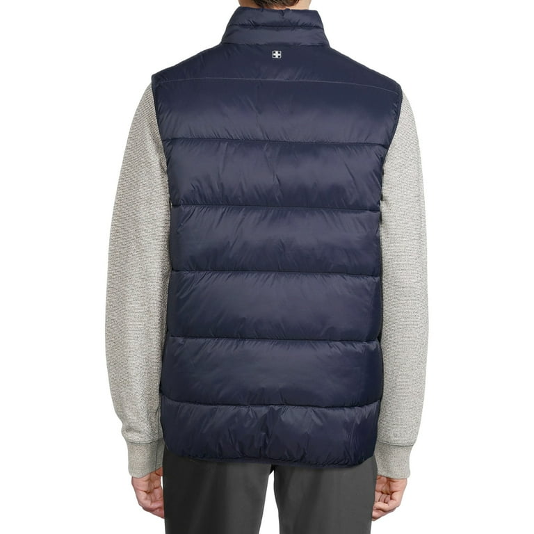 Swiss Tech Men's and Big Men's Puffer Vest, Up to Size 5XL