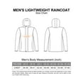 thumbnail image 7 of Off Road Ventures Mens Waterproof Rain Jacket Hood Packable Windbreaker Lightweight Raincoat for Outdoor Golf Hiking, 7 of 7