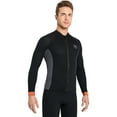 thumbnail image 3 of fankhu Men 3mm Neoprene Jacket Top Scuba Diving Wet Suit (XXL), 3 of 9