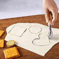 thumbnail image 2 of 3X Pastry Wheel Cutter - Pasta Cutter Wheel - Ravioli Crimper Cutter Wheel Dough Cutter for Kitchen Pasta Accessories, 2 of 7