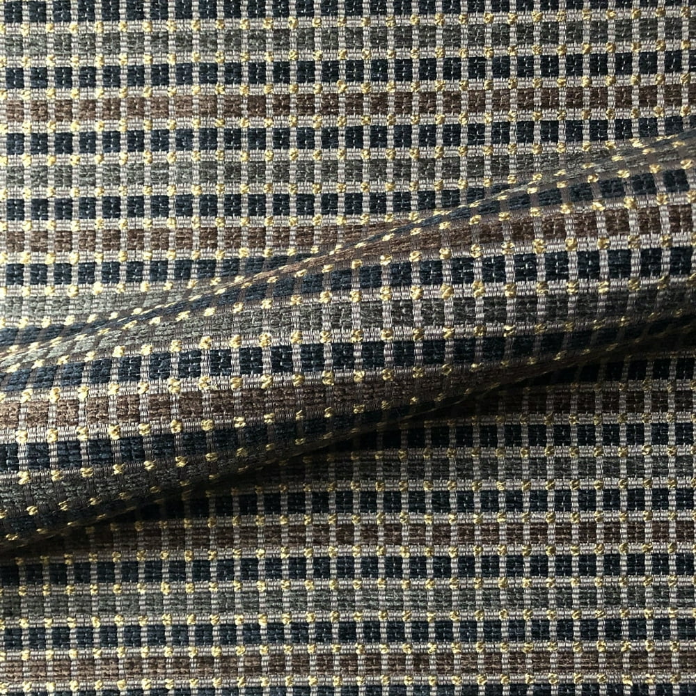 Mountain Lodge Woven Check Upholstery Fabric 54" by the Yard Walmart