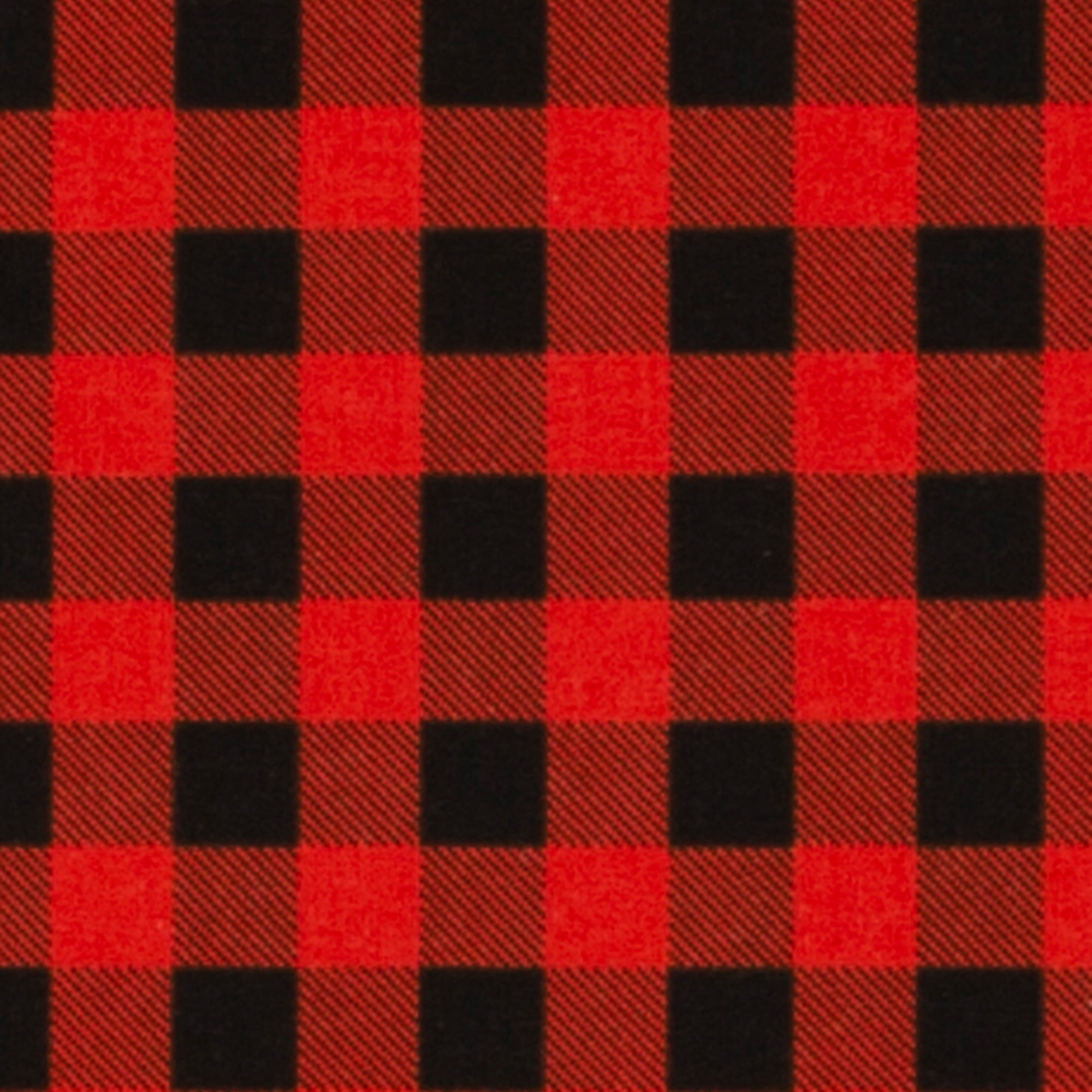 Create It 18"x21" Cotton Plaid Check Precut Sewing & Craft Fabric, Red 10 Pieces