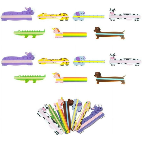 21 Pcs Reading Guided Strips Highlight Bookmarks Reading Tracking Rulers for Children, Teacher, People, Reading Beginner