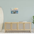 thumbnail image 2 of Stupell Industries Vivid Nautical Sailboat Landscape Painting Gallery Wrapped Canvas Print Wall Art, Design by Jeanette Vertentes, 2 of 7