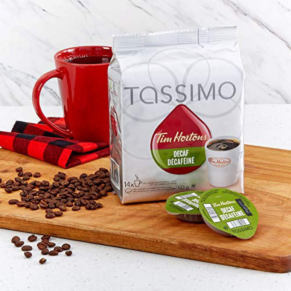 Tim Hortons Tassimo Decaffeinated Coffee 14 Discs Walmart