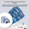 thumbnail image 3 of Guardoinrt Gourd Caps Nurse Durability Pure Color Button Professional Assorted Colors Tie Back Work Uniform Operating Hats L26, 3 of 7