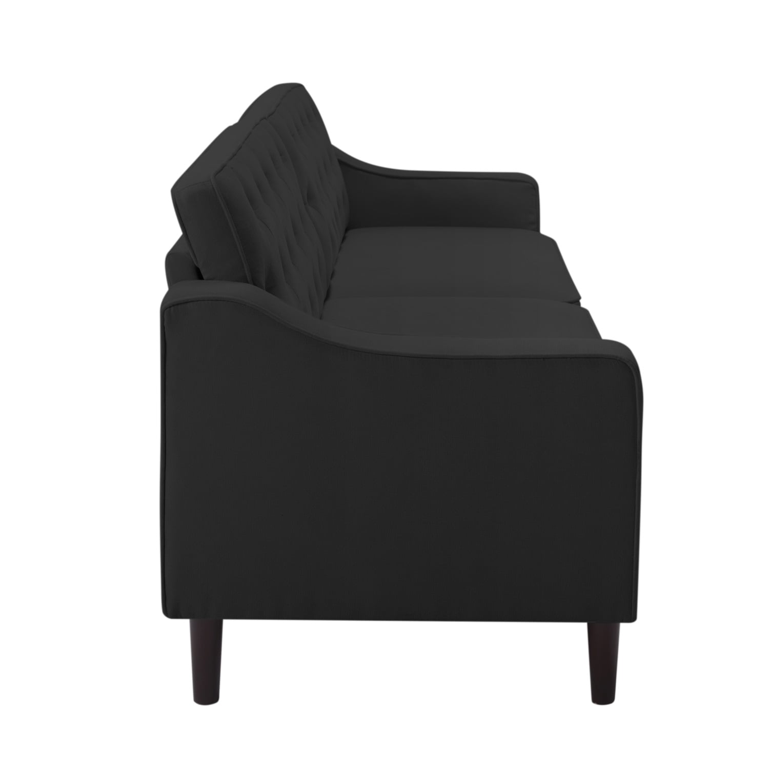 Kadyn 77.2" Fabric Sofa, Upholstered Lounge Couch with Square Arm, Modern Fabric Couch for Living Room, Navy Blue Kadyn 77.2" Fabric Sofa, Upholstered Lounge Couch with Square Arm, Modern Fabric Couch for Living Room, Navy Blue
