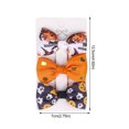 thumbnail image 3 of Halloween Children's Bow Hairpin Set With Printed Halloween Elements, 3PC In A Pack, 3 of 3