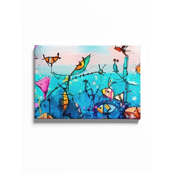 Abstract Style Fish 20x30 Canvas -Image by Shutterstock,