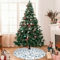 thumbnail image 7 of Yiaed Dock Rudder Print Christmas Tree Skirt , Tree SkirtsTree Mat for Christmas Winter Holiday Indoor Decorations-30", 7 of 7