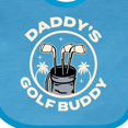 thumbnail image 4 of Inktastic Daddy Golf Buddy Boys or Girls Baby Bib, 4 of 4