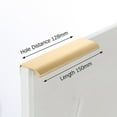 thumbnail image 1 of Kitchen Cabinet Door Handles Cupboard Drawer Concealed Finger Edge Gold Pull, 1 of 9