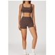 thumbnail image 2 of Conjuntos de entrenamiento for mujer, 2 piezas, sujetador deportivo, camiseta sin mangas, polainas de cintura alta, gimnasio, Yoga, ropa activa, Top de entrenamiento for mujer, 2 of 5