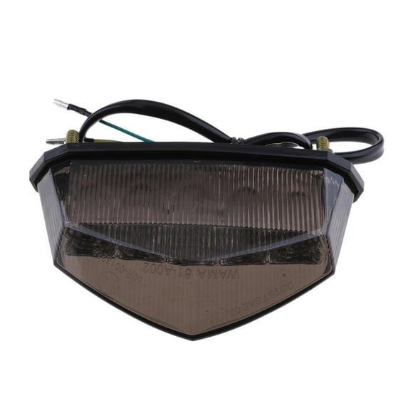 jinwen Motorcycle ATV 10 LED Stop Brake Lamp Tail Rear Light Smoke Lens 12V