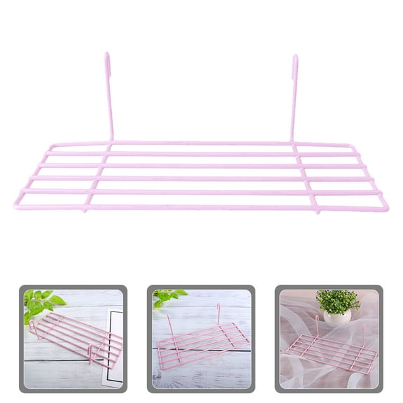 IBASETOY Bird Rest Standing Iron Frame Wall Grid Perch 1Set